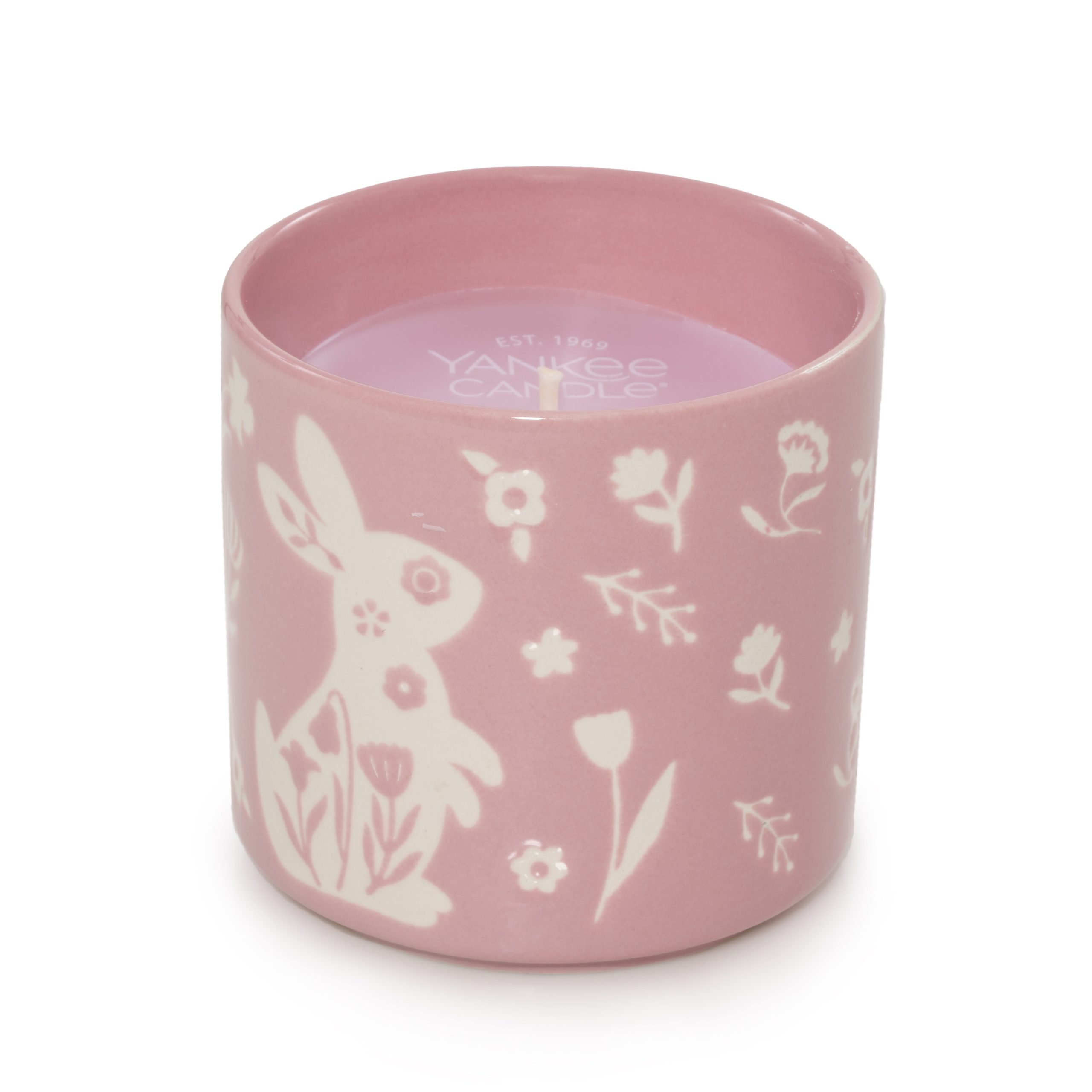 Strawberry Bunny Shortcake Decorative Tumbler Candle