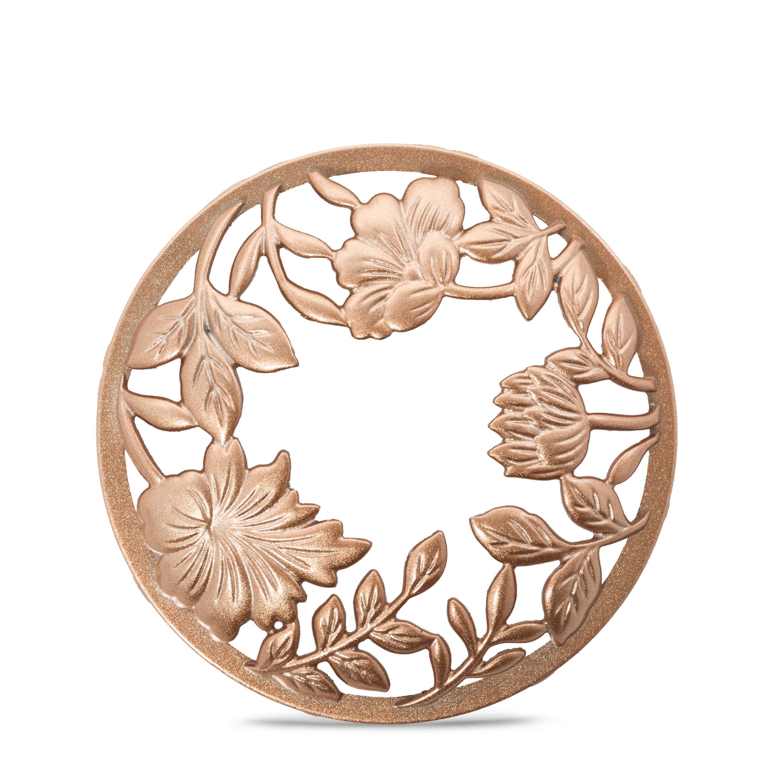 Floral Etch Illuma-Lid? Jar Candle Topper