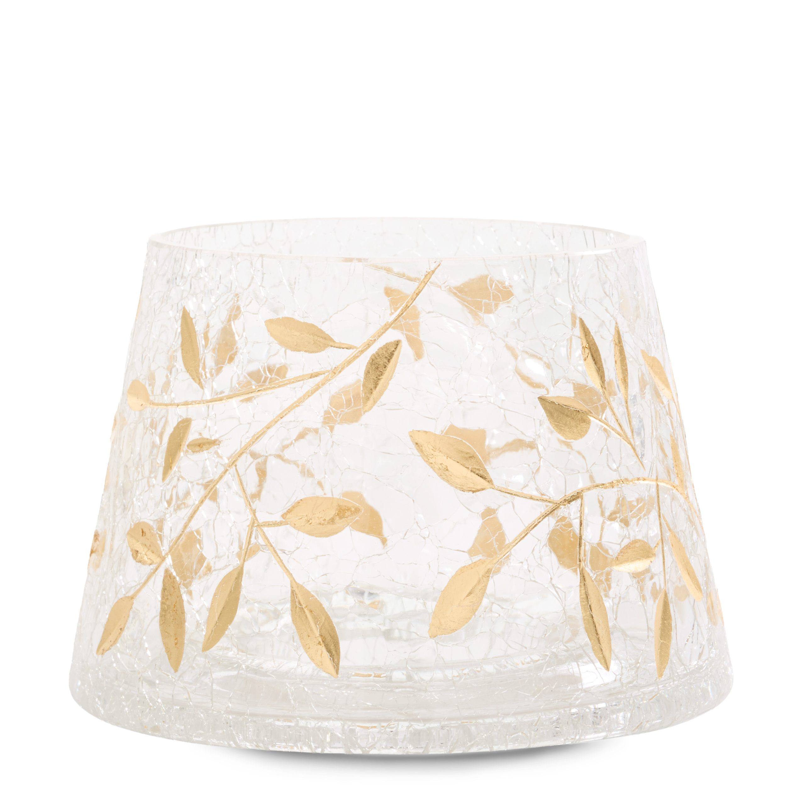 Gold Blossom Jar Candle Shade
