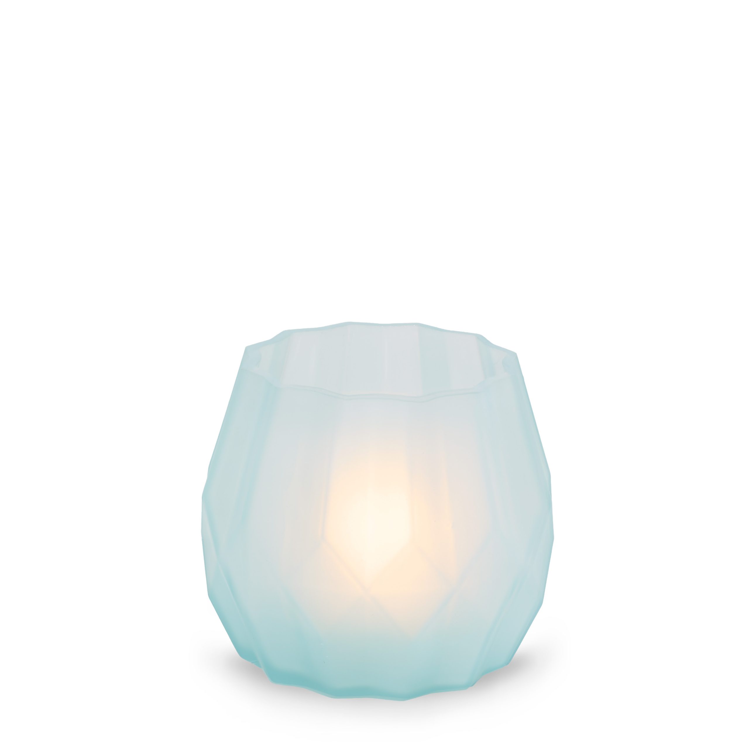 Blue Diamond Tea Light Candle Holder